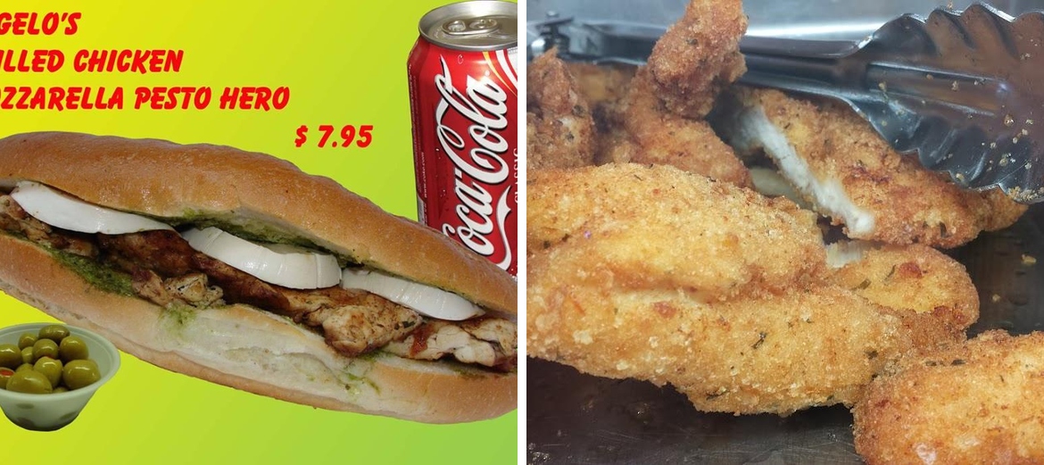 Angelo's Pizza y Mas Menu