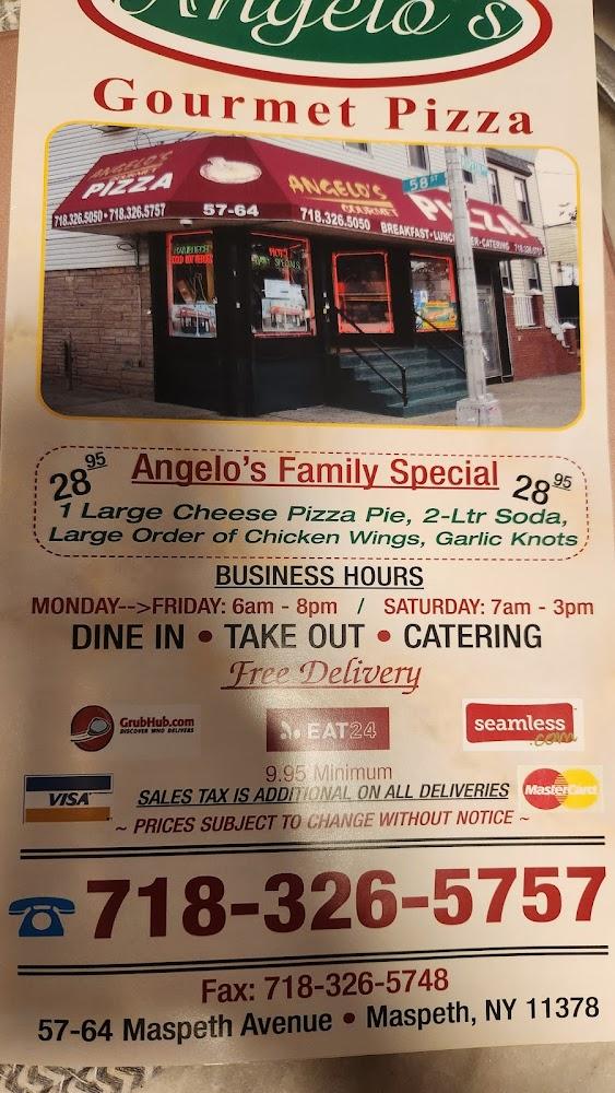 Angelo's Pizza y Mas Menu image 1